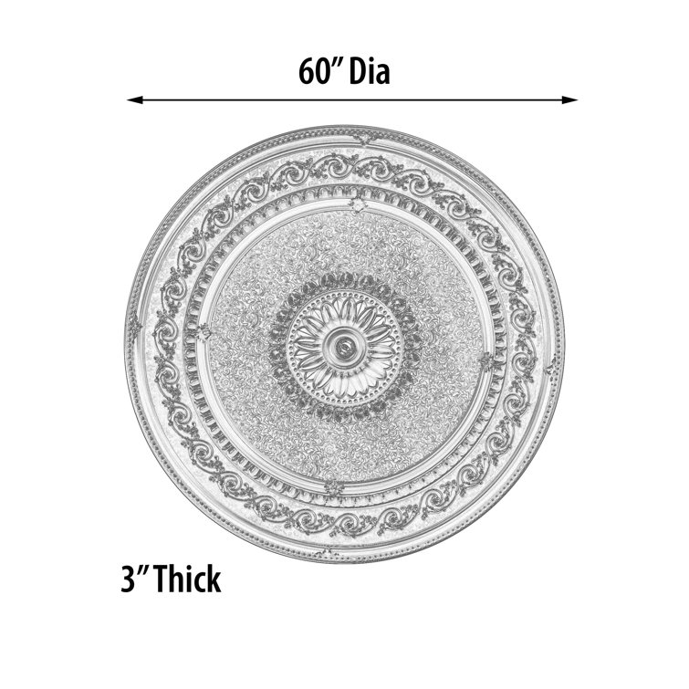 Art Frame Direct Dream Round Chandelier Ceiling Medallion Wayfair